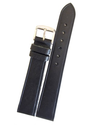 Leather Strap Black 18mm Tzevelion ART103/56