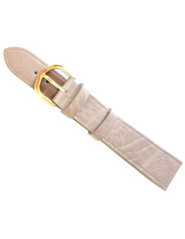 Leather Strap grey 18mm Tzevelion ART103/56
