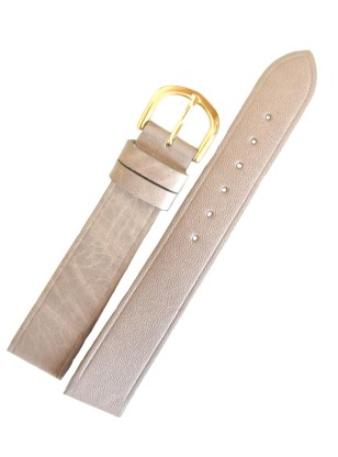 Leather Strap grey 18mm Tzevelion ART103/56
