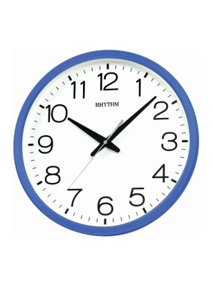 Wall Clock RHYTHM CMG494NR04 Cyan 36cm Plastic