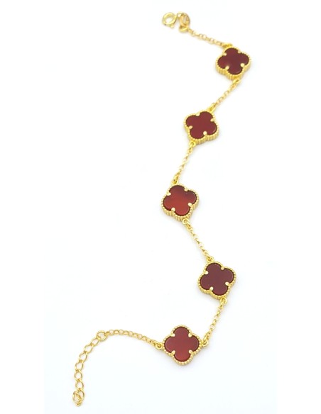 Bracelet Silver 925 with crosses type Van Cleef