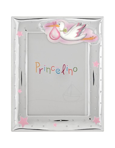 Prince Silvero Παιδική Κορνίζα Ασημένια 13x18cm...
