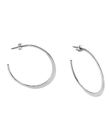 Earrings hoop Silver 925 diameter 50mm