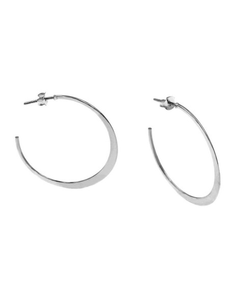 Earrings hoop Silver 925 diameter 50mm