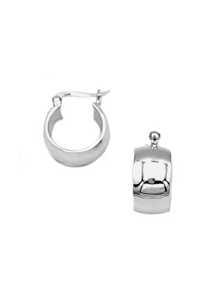 Earrings hoop Silver 925