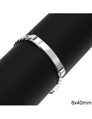 Bracelet Silver 925 size 8x40mm