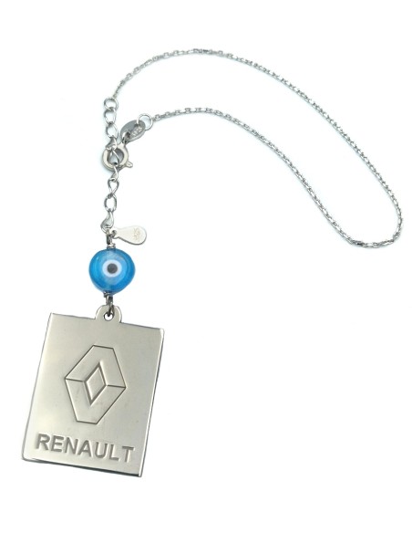 Φυλαχτό Αυτοκινήτου Ασημένιο 925 RENAULT