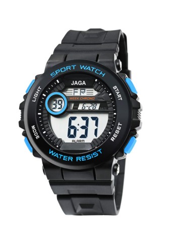 JAGA M112X Μπλε ΔΩΡΟ λουράκι Alarm-chrono