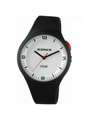 XONIX AAS007 με Μαύρο Λουράκι σιλικόνης