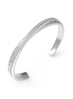 Βραχιόλι Χειροπέδα GUESS Steel Stylish JUBB04584JWRHL