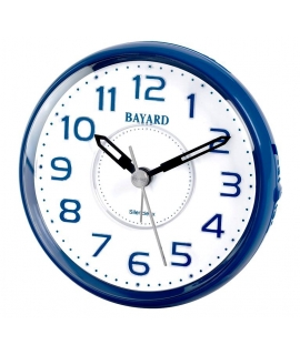 Ρολόι Ξυπνητήρι BAYARD Αθόρυβο Μπλε ST869.4