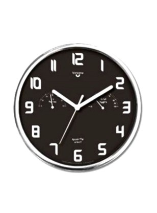 WALL CLOCK VIRTIME 1981/30 PLASTIC SILENT THERMO-HYDRO