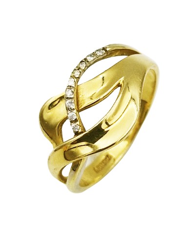 Ring gold K14 infinity
