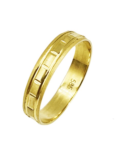 Ring Men's gold K14