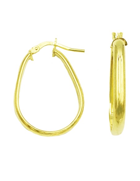 Earrings hoop Silver