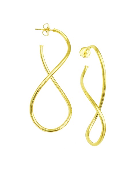 Earrings hoop Silver