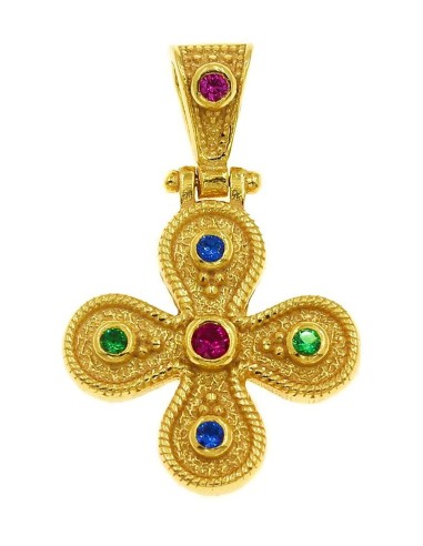 Cross Silver 925 Byzantine