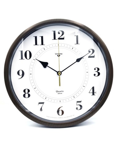 WALL CLOCK VIRTIME 1980-11 plastic 23cm