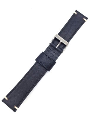 Leather Strap XL Black 22mm Tzevelion ART446L 2