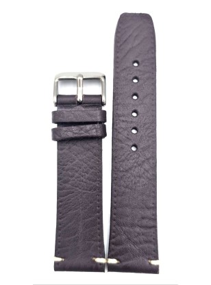 Leather Strap Tzevelion  Brown 22mm ART446ΓΑΖΙ