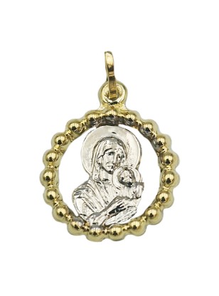 Pendant Gold 9K Mary