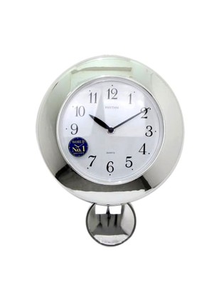 Ρολόι Τοίχου RHYTHM Εκκρεμές Quartz 4MP726WS19 2