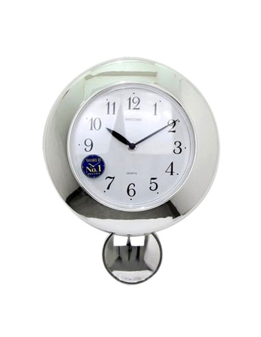 Ρολόι Τοίχου RHYTHM Εκκρεμές Quartz 4MP726WS19
