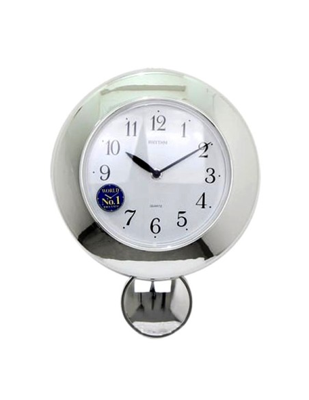 Ρολόι Τοίχου RHYTHM Εκκρεμές Quartz 4MP726WS19