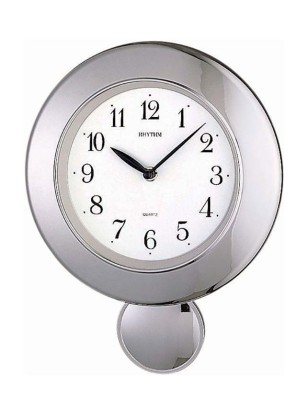 Ρολόι Τοίχου RHYTHM Εκκρεμές Quartz 4MP726WS19