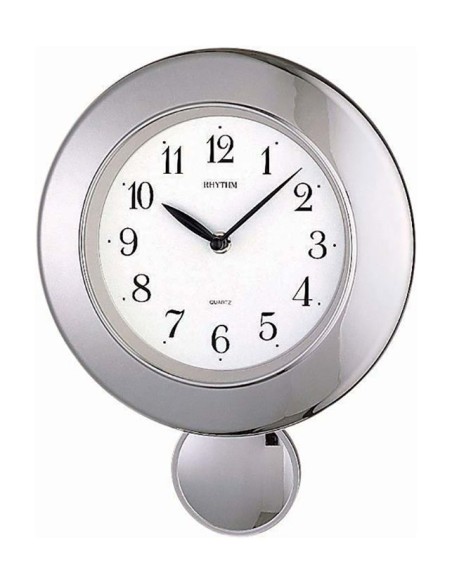 Ρολόι Τοίχου RHYTHM Εκκρεμές Quartz 4MP726WS19