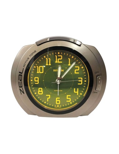 Ρολόι Ξυπνητήρι RHYTHM 8RE616-08R Αθόρυβο με δυνατό ήχο alarm