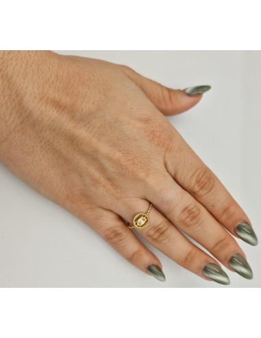 Ring gold K14 eye