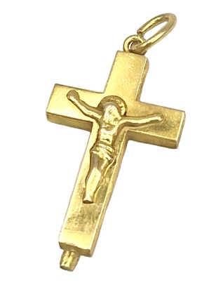 Cross gold K14 honest wood-opening
