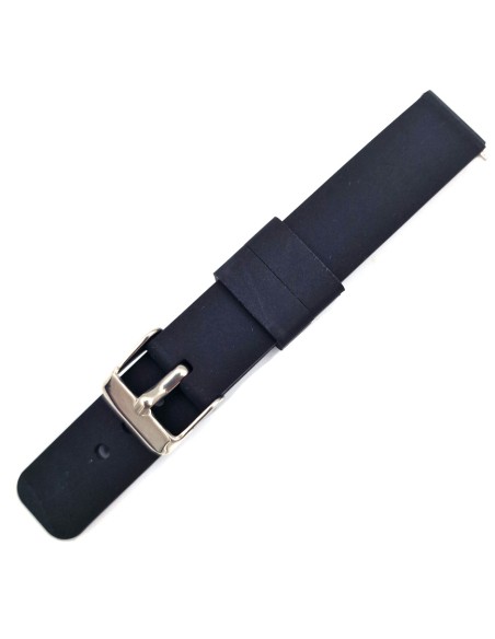 Silicon Strap Black 16mm