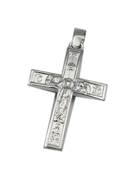Cross Baptism Whitegold K14