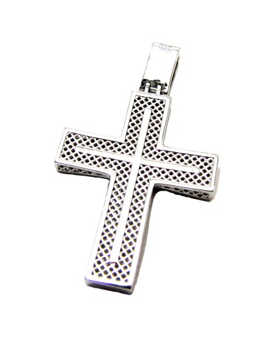 Cross Baptism Whitegold K14