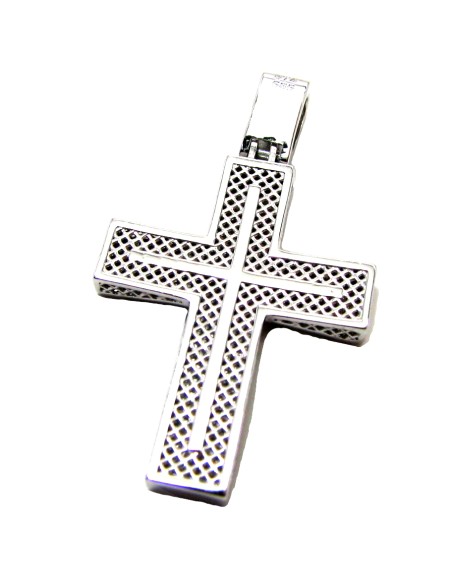 Cross Baptism Whitegold K14