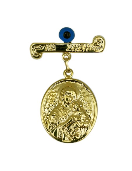 Child Pendant Gold 9Κ Mary