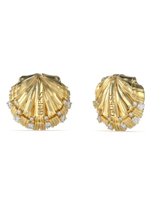 Σκουλαρίκα GUESS Ατσάλινα Seashell JUBE05136JWYGT