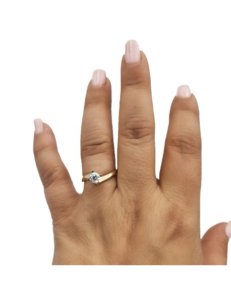 Ring gold K14