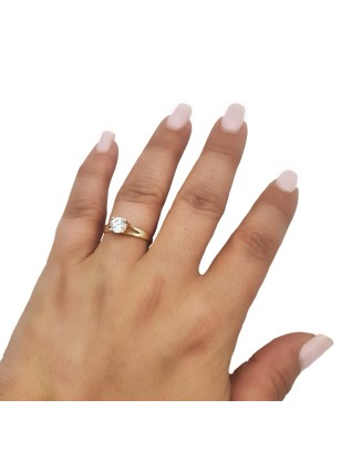 Ring gold K14 2