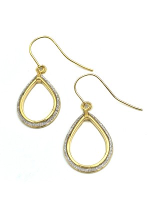 Earrings gold 9Κ dangle earrings