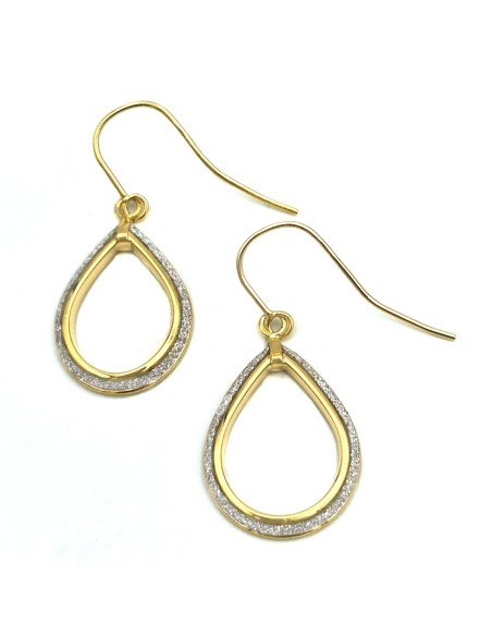 Earrings gold 9Κ dangle earrings