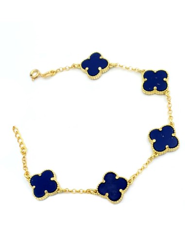 Set Silver 925 necklace & bracelet type Van Cleef