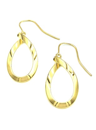Earrings gold 9Κ dangle earrings