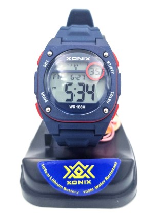 XONIX BBM-005 με μπλε λουράκι σιλικόνης 2