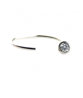 Noise Ring Earring Whitegold K14 2