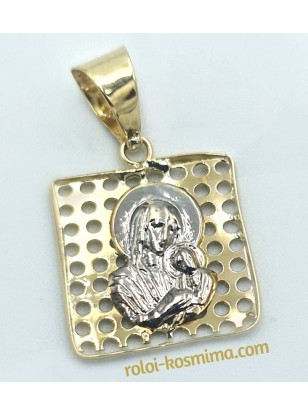 Pendant Gold 9Κ Mary 2