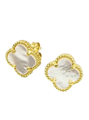 Silver Earrings 925 type Van Cleef