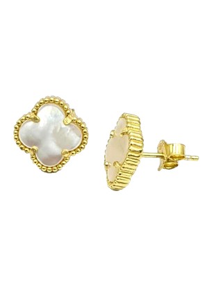Silver Earrings 925 type Van Cleef 2
